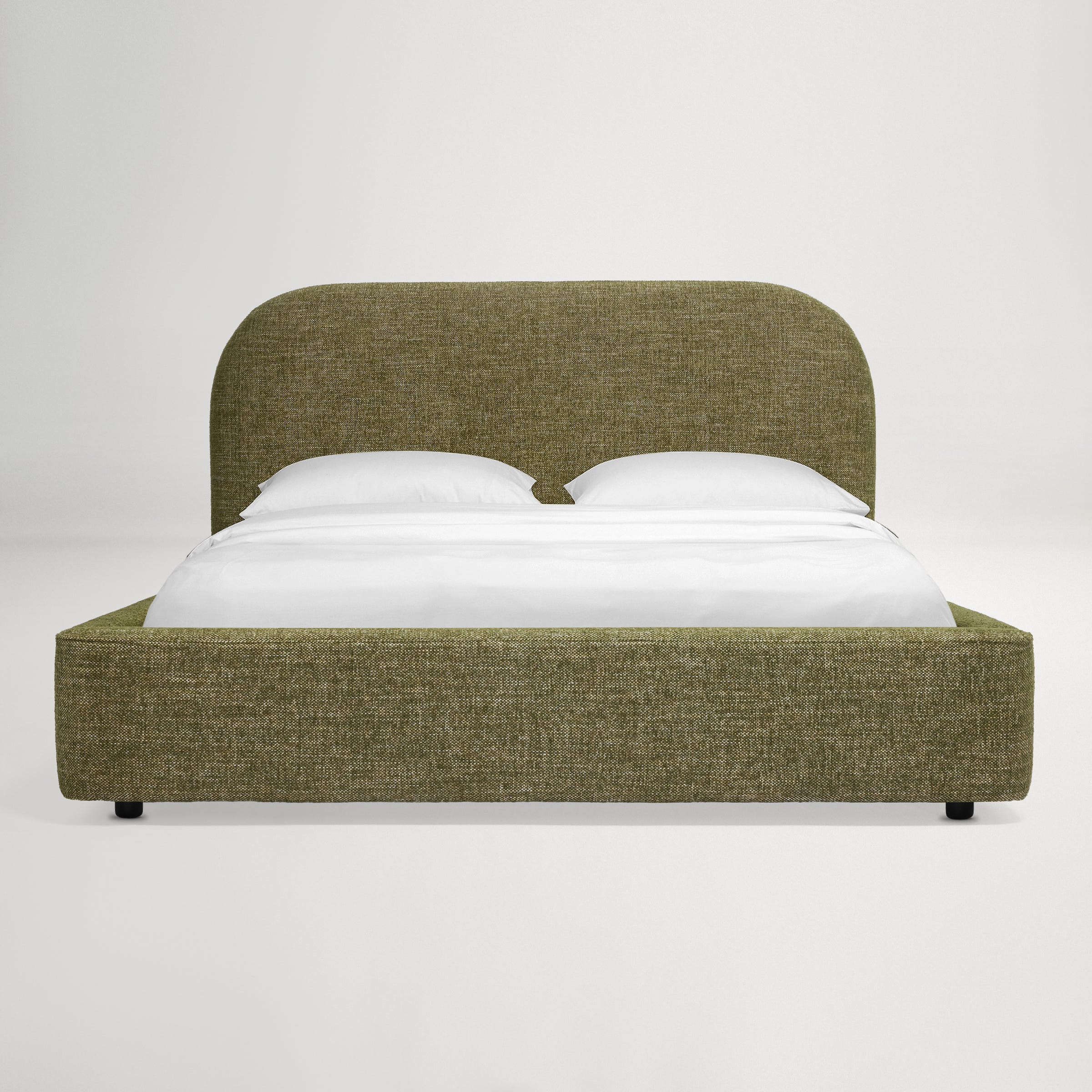 Arlo Storage Queen Bed with Curved Headboard