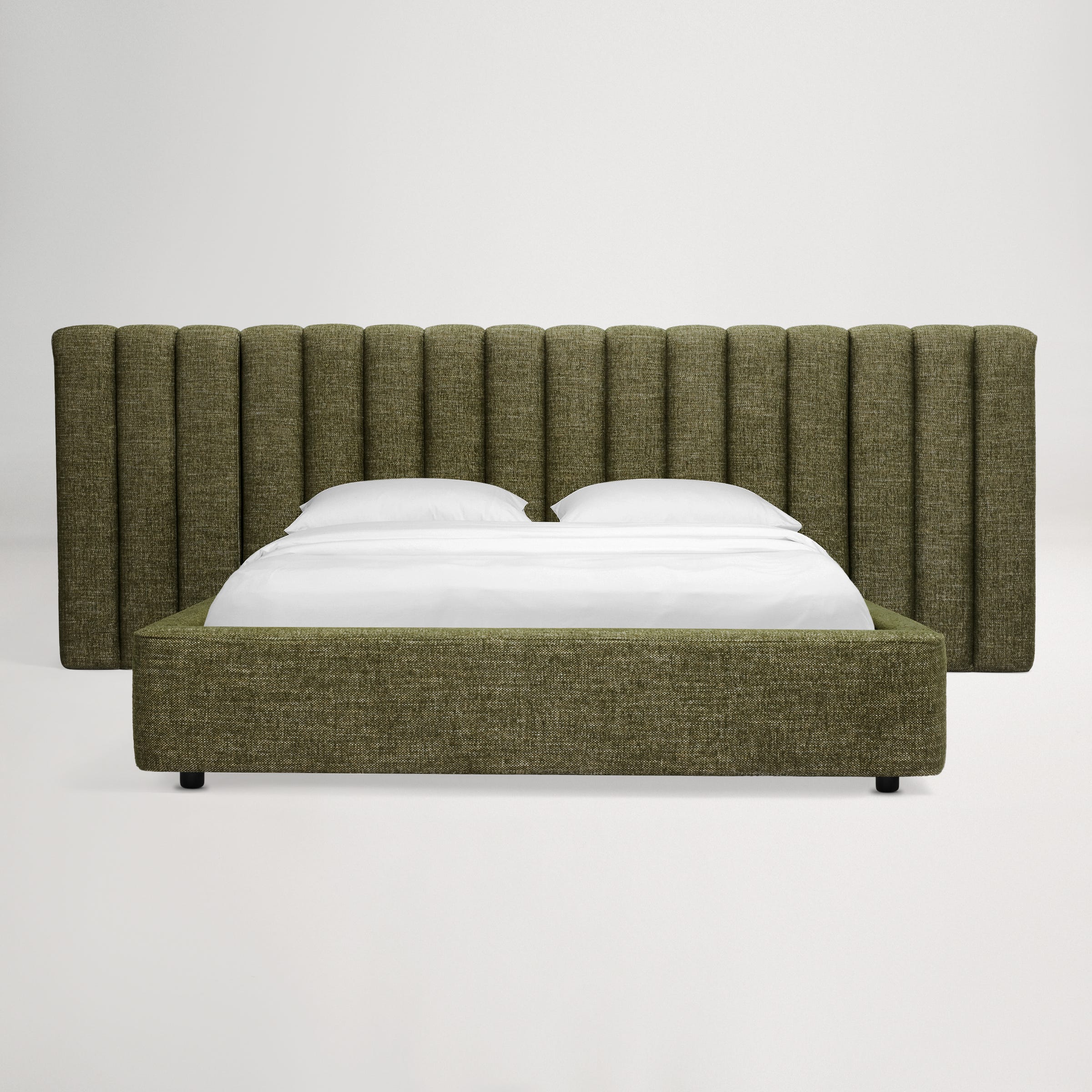 Arlo Storage Queen Bed (Tufted Wide Headboard)