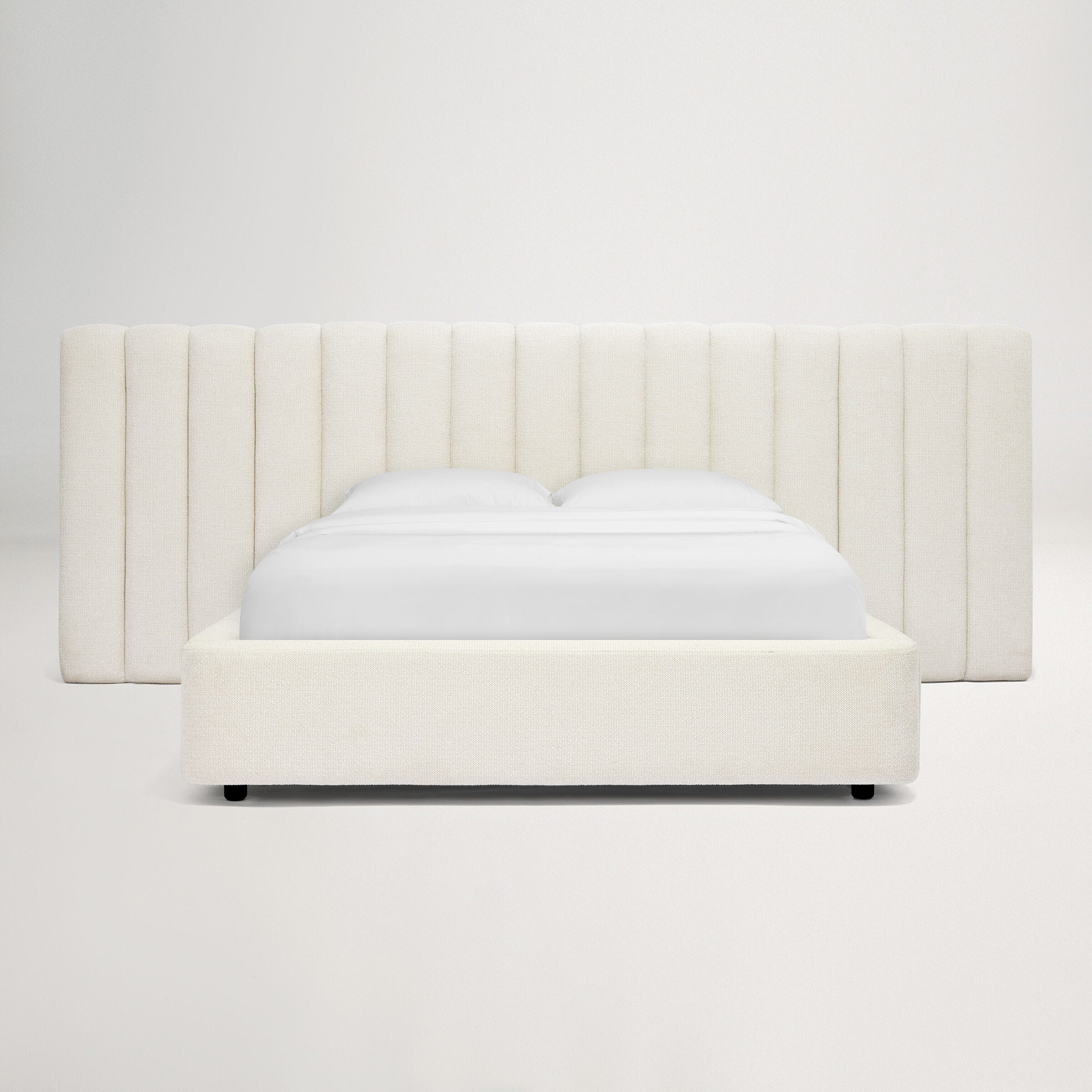 Arlo Storage Double Bed  (Tufted Wide)