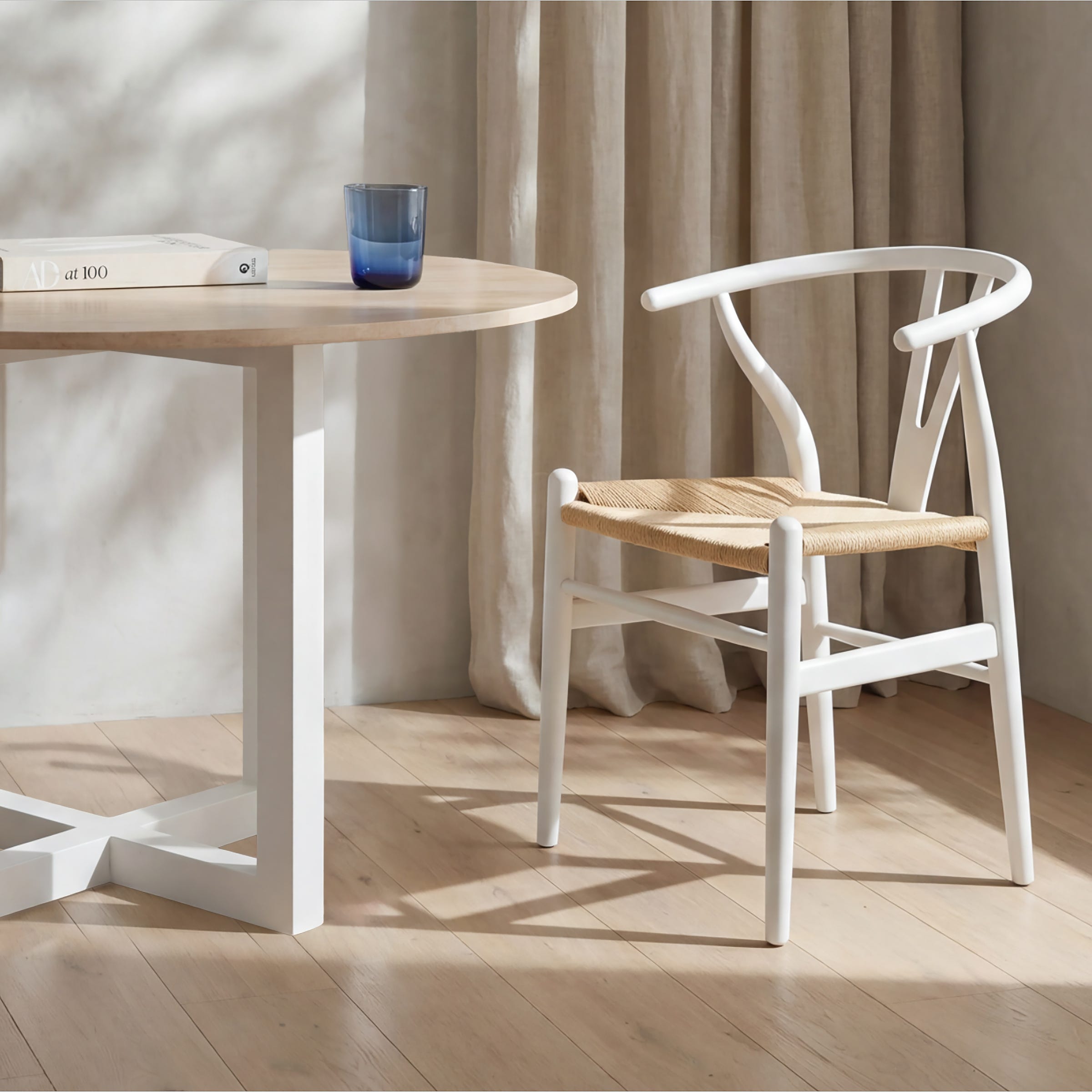 Wishbone Ark Dining Chair - Rubber Wood