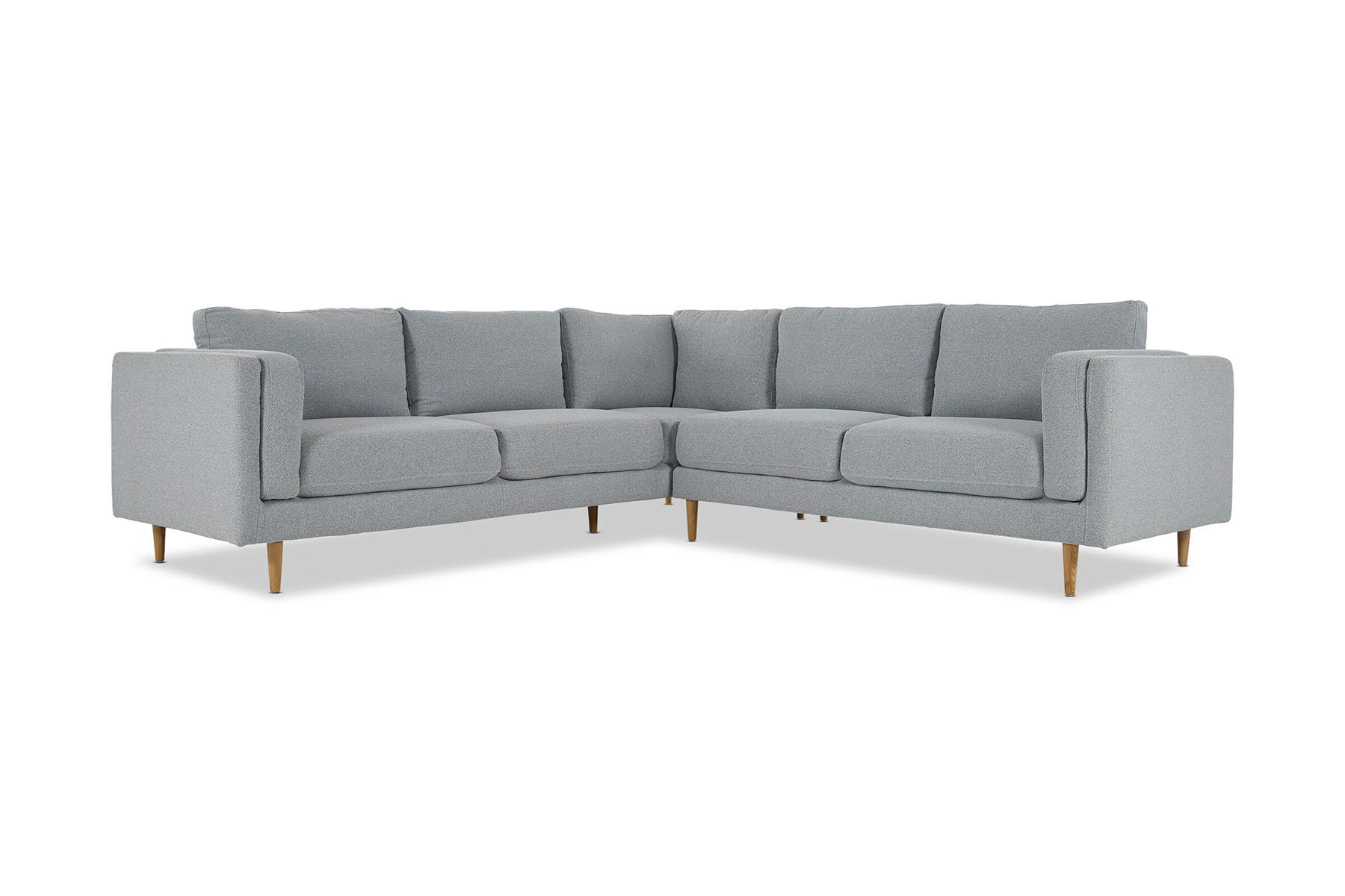Lisa Corner Sofa | Jazz Grey | Lounge Lovers