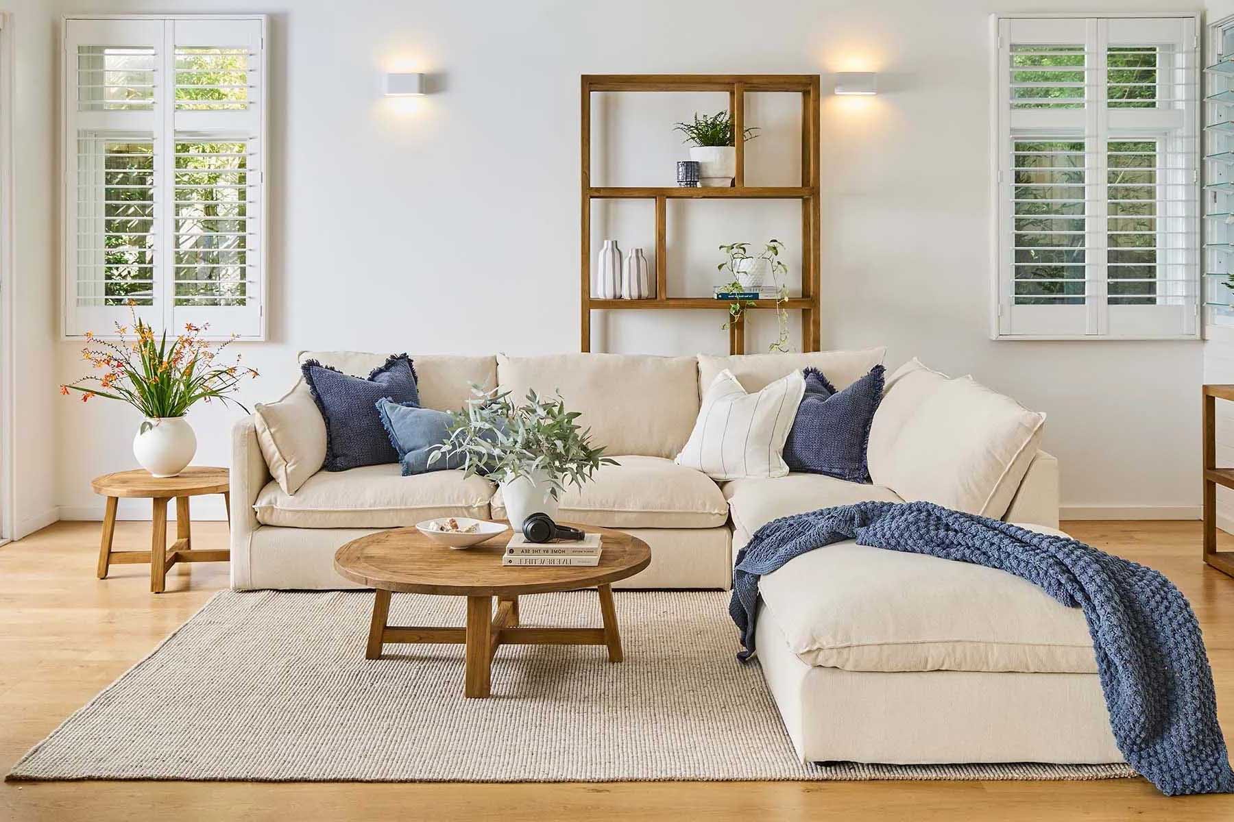 Loft Mini Right Corner Sofa Florence Natural