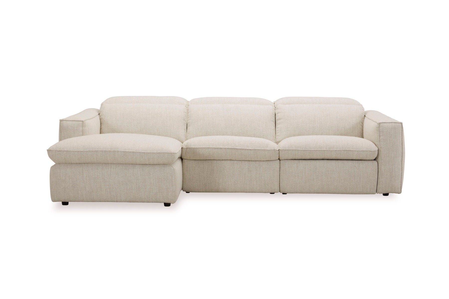 Abode Fabric Recliner Left Chaise | Lounge Lovers