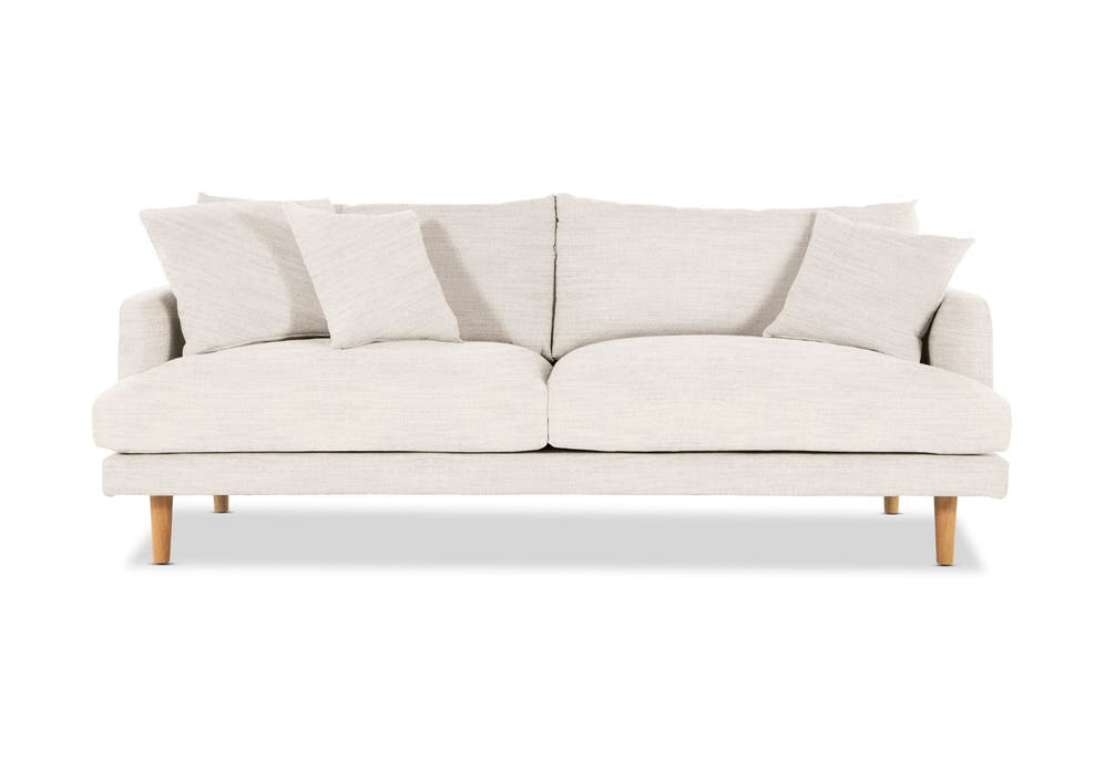 Hampton 3 Seat Sofa | Austin Ivory | Lounge Lovers