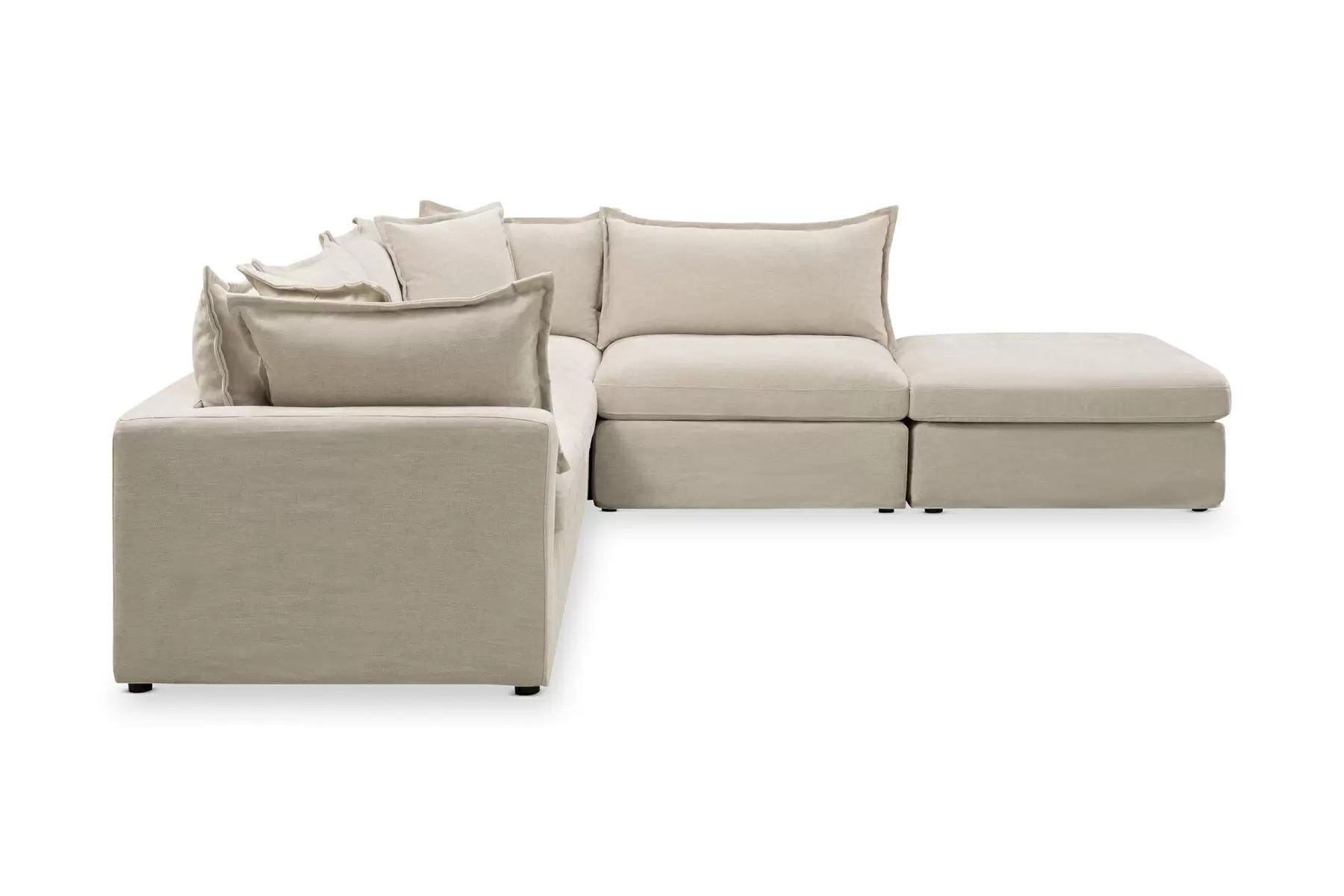 Haven Corner Sofa Mornington Sand Modular Design Lounge Lovers