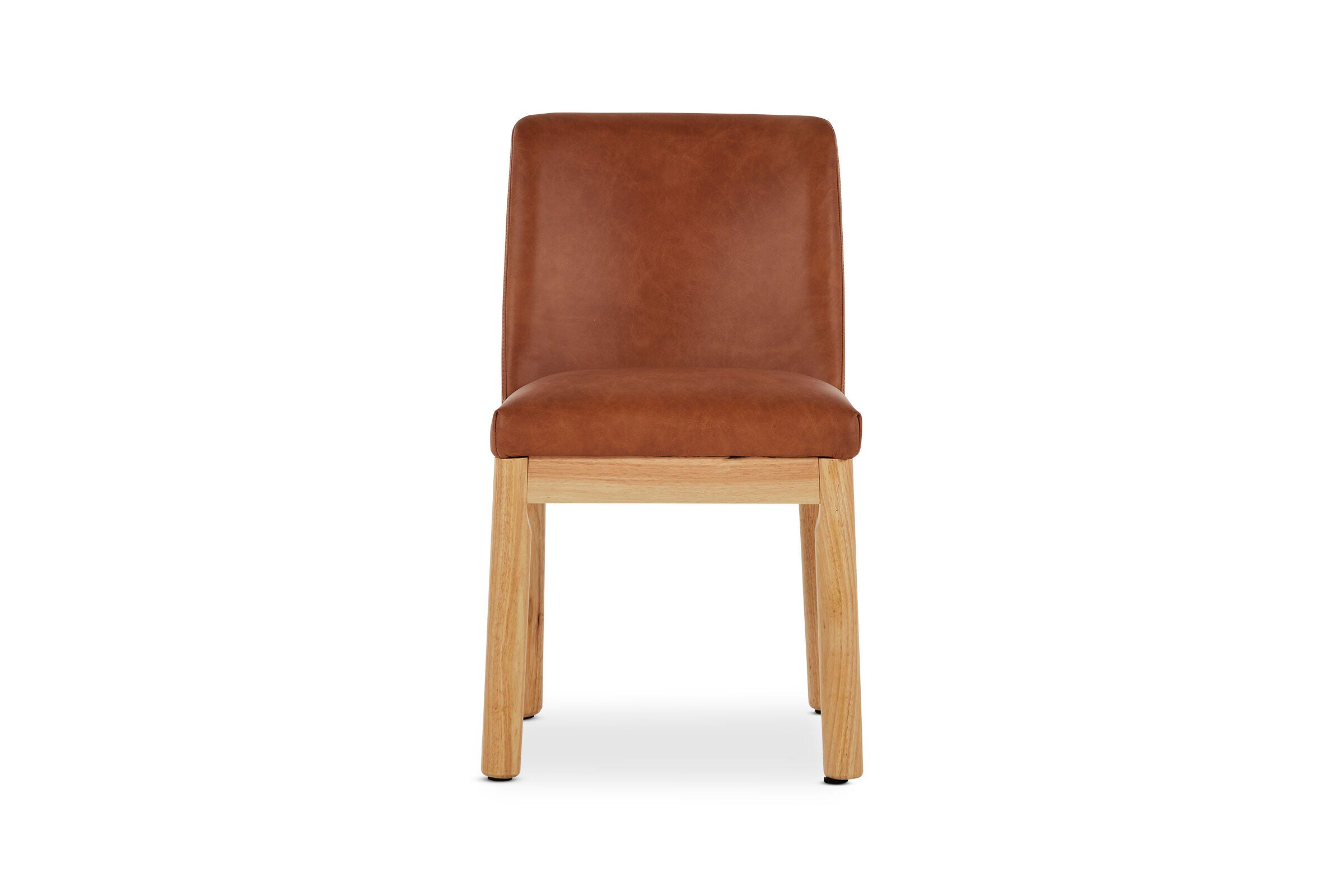 Kally Dining Chair Saddle Leather Oak Lounge Lovers