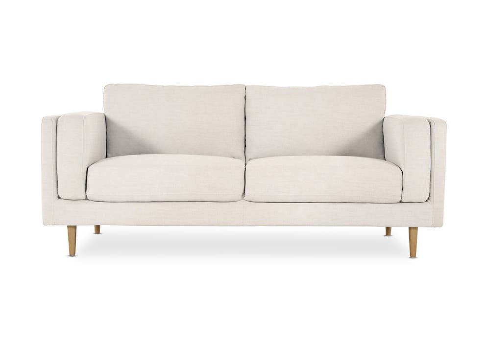 Lisa 2 Seat Sofa | Austin Ivory | Lounge Lovers