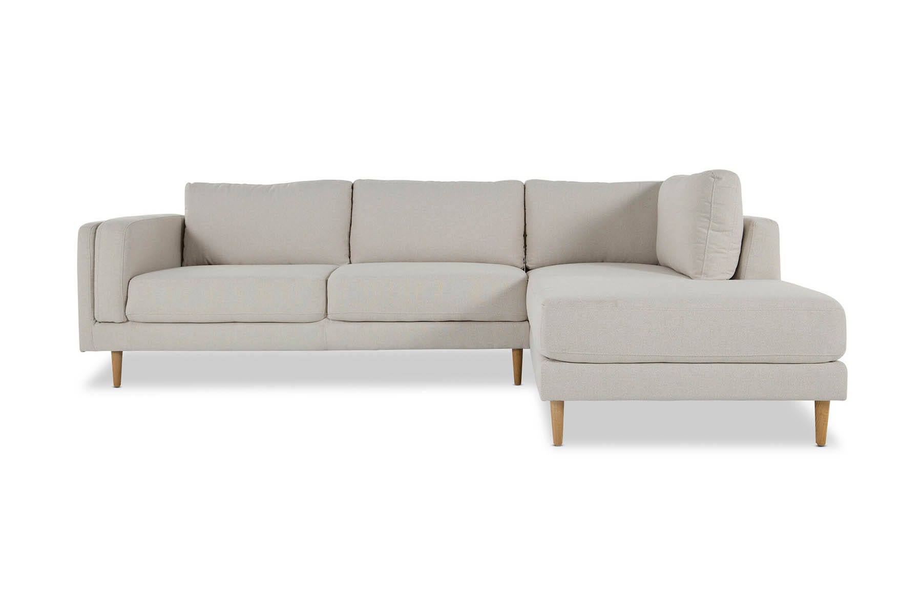 Lisa Right Chaise Lounge High Foam Density Fill Lounge Lovers