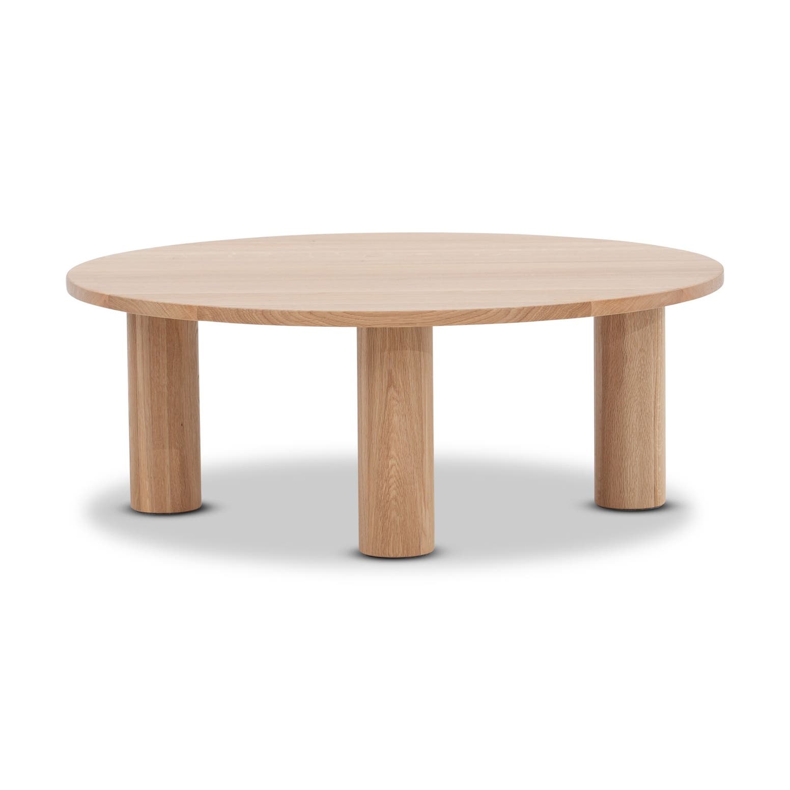 Julian Bowen Ollie Slatted Coffee Table - Cocoa Oak