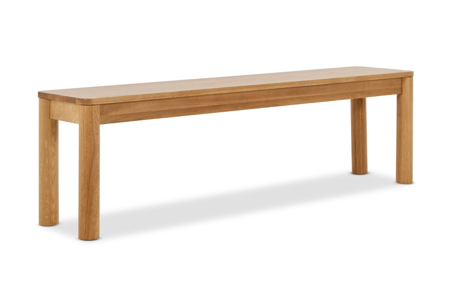 Ollie Bench Oak Lounge Loveres