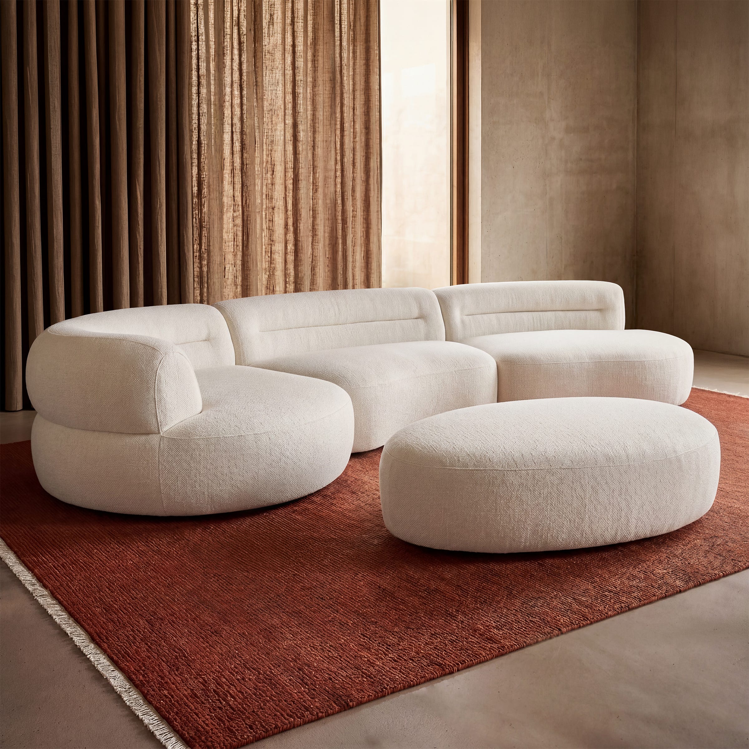 Brooklyn Ottoman Large