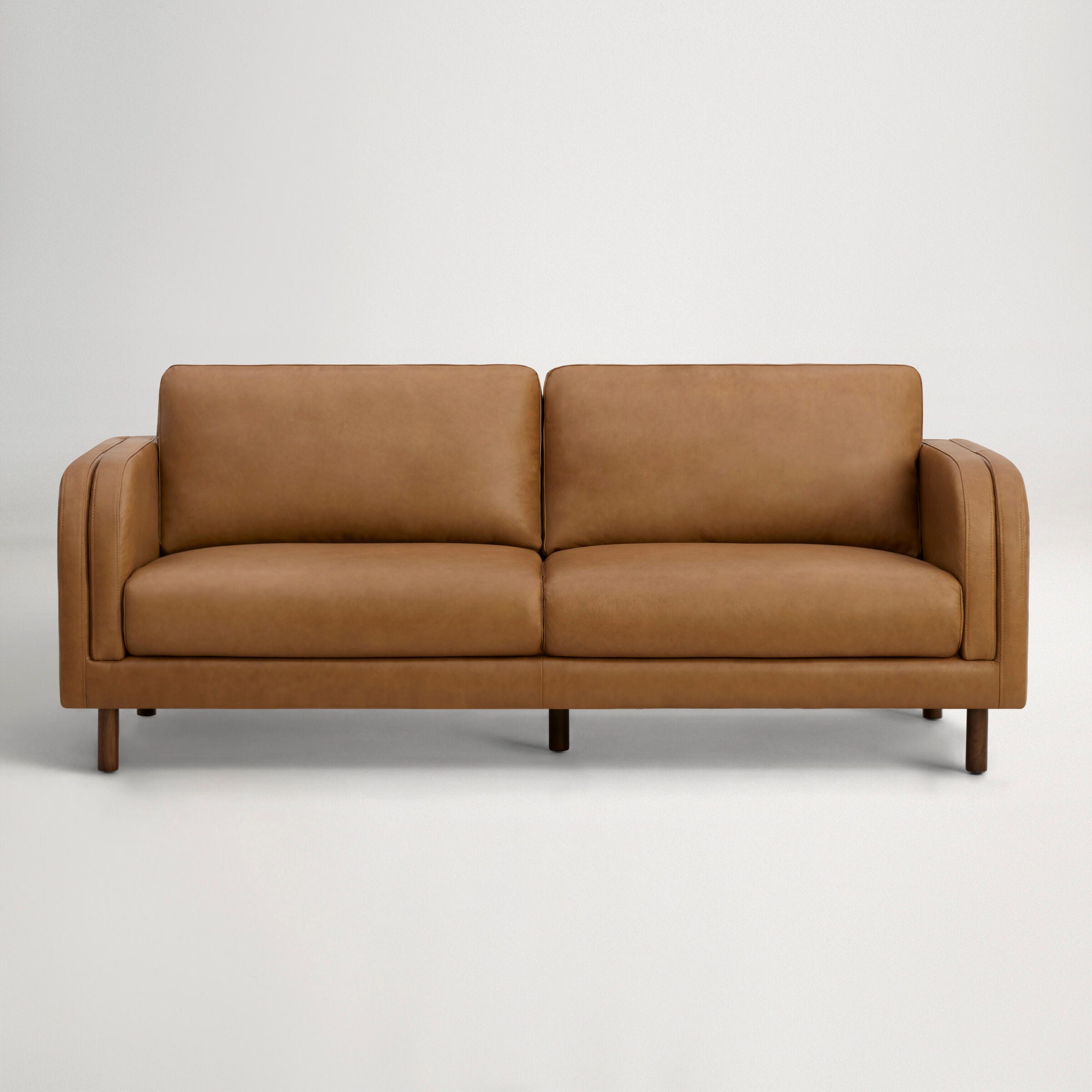 Lila Leather 3 Seat Sofa