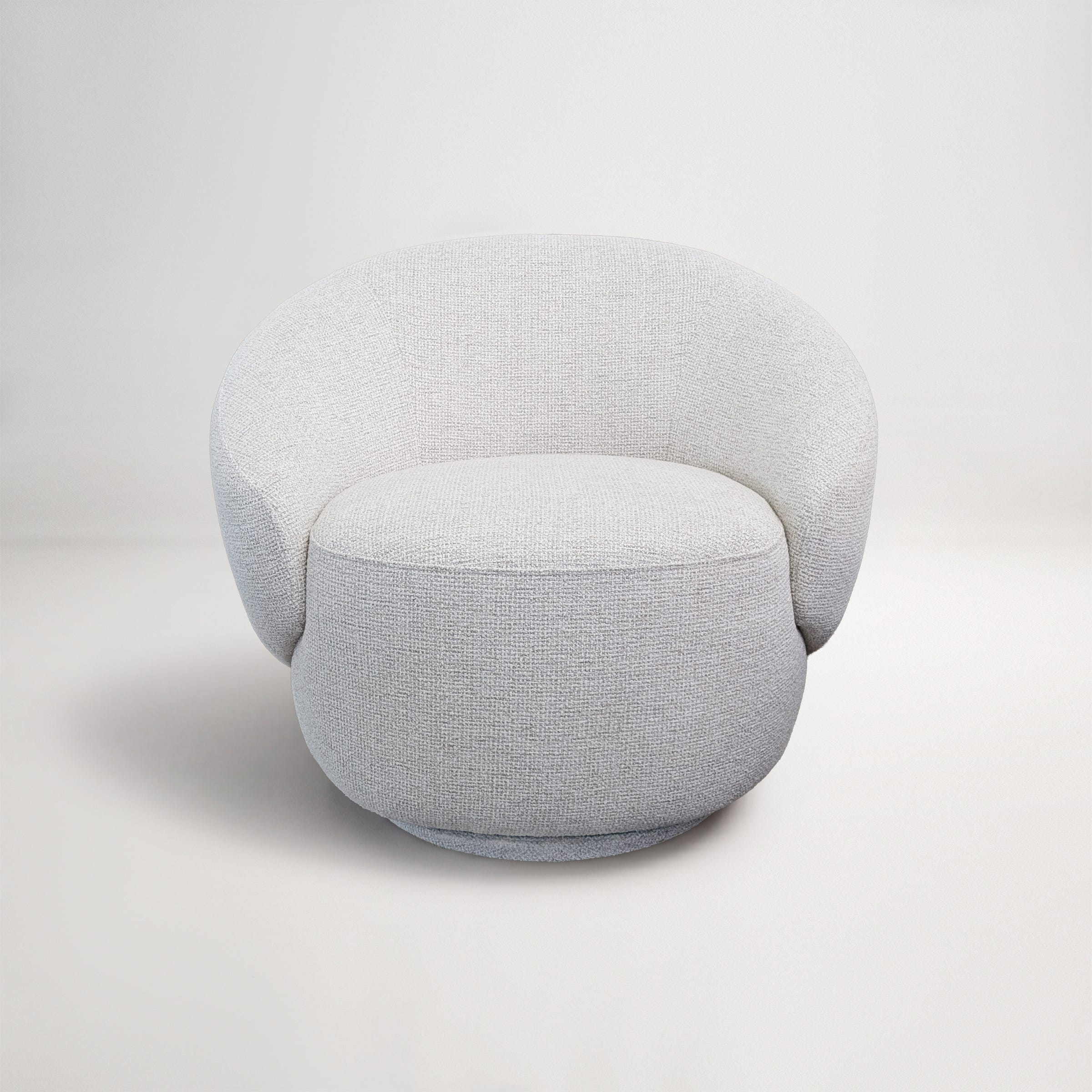 Scoop Swivel Armchair