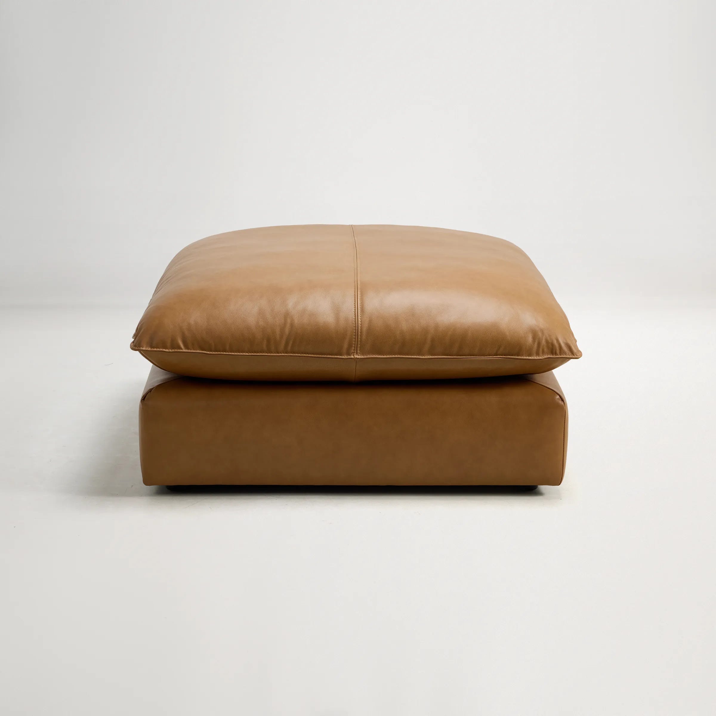 Loft Mini Leather Ottoman