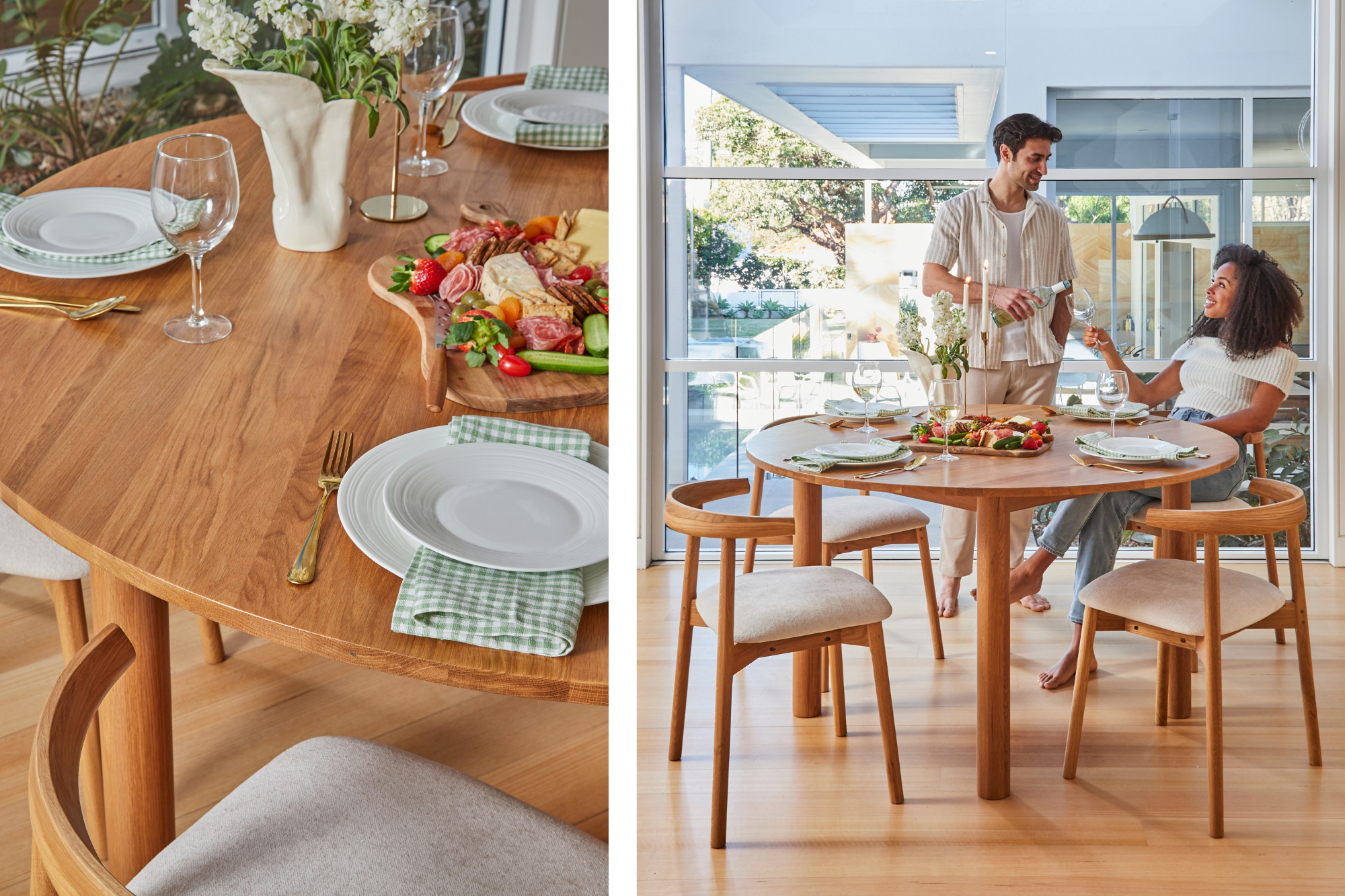 Ollie Extension Dining Table