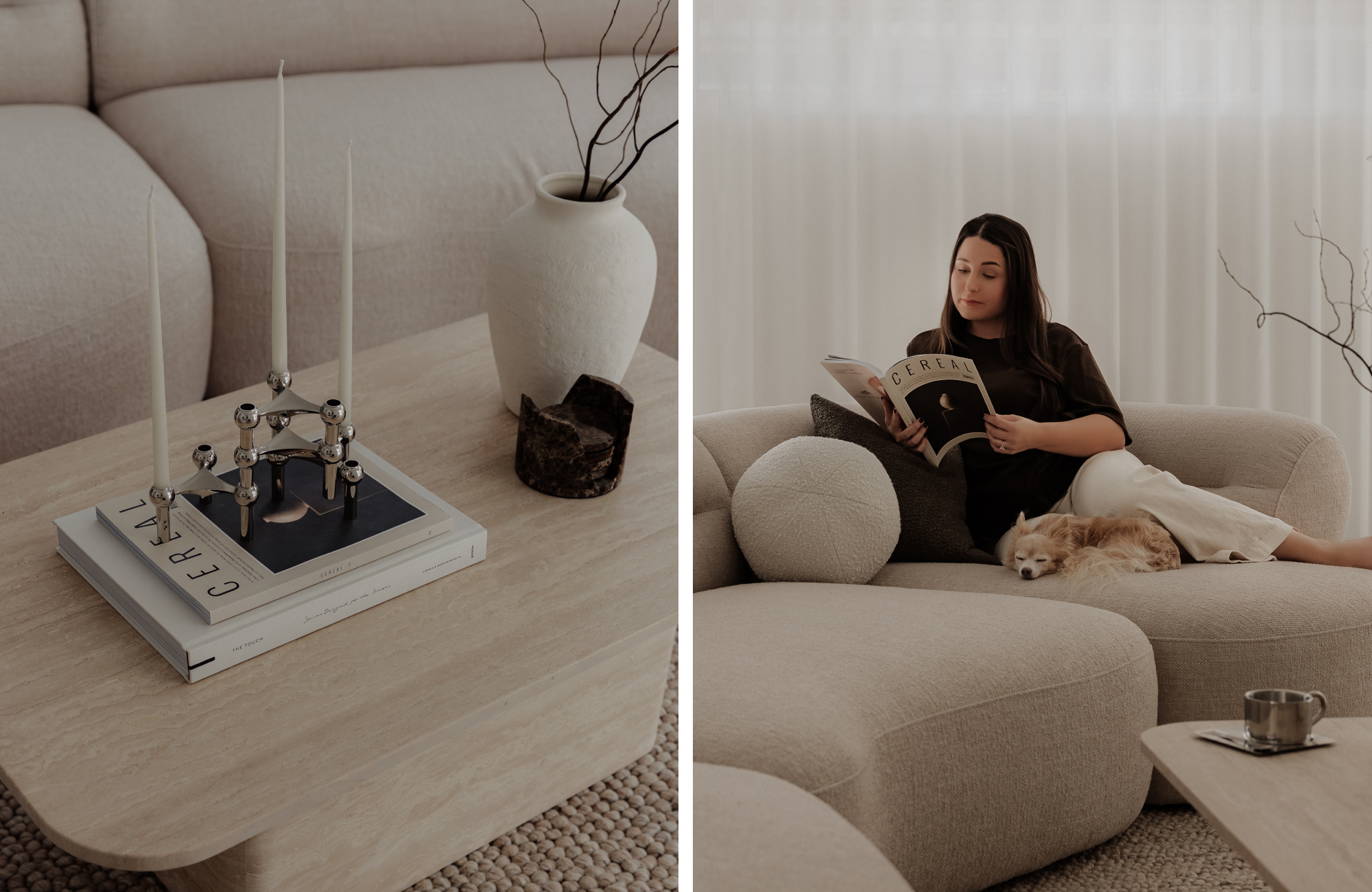 The Edit by Ashlee White | How to create a living room that feels luxurious