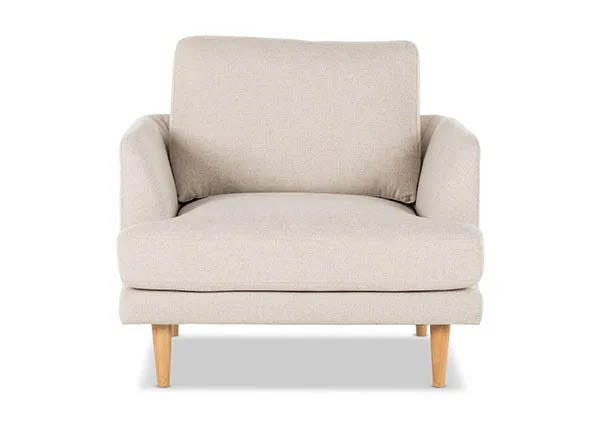 Alice Armchair Vienna Natural Front