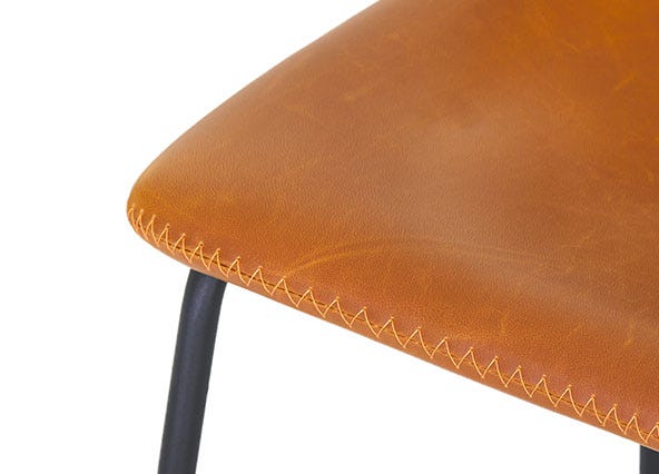 Apollo Dining Chair Tan Seating Corner Up Close