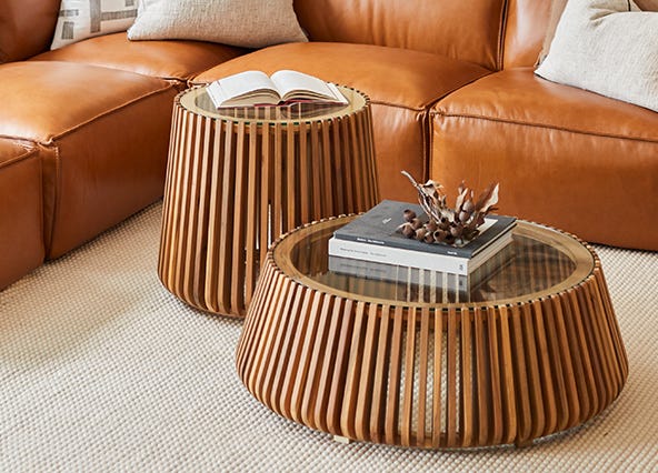 Aurora Coffee Table & Side Table Style Shoot