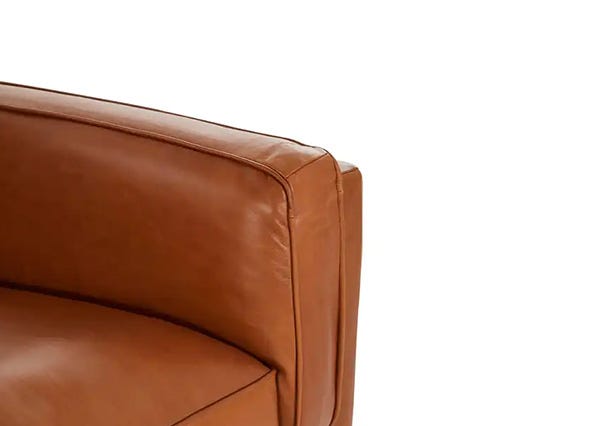 Baxter 3 Seat Sofa Ranch Tan Arm Up Close