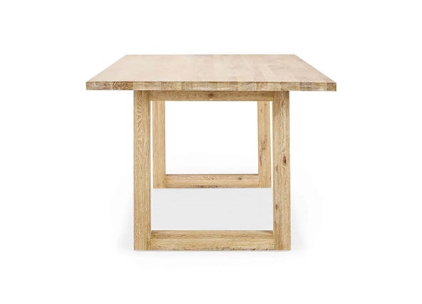 Bronte Brushed Dining Table Style Shoot Angle