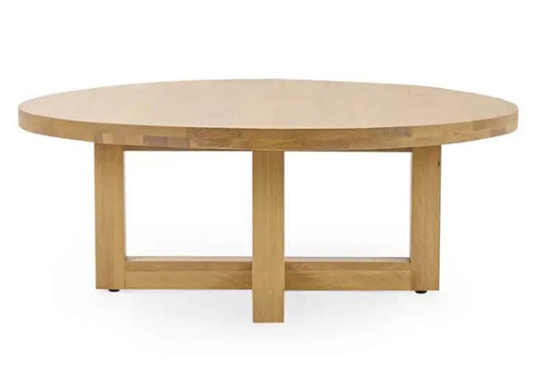 Bronte Coffee Table Round - Natural Front