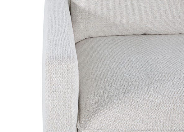 Cali 2 Seat Sofa Orson Sea Salt Back Cushion Up Close