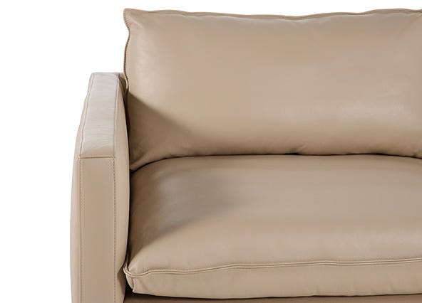 Cali 2 Seat Sofa Lucas Blush Seating Up Close