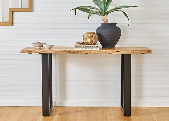 Dakota Console Table Style Shoot