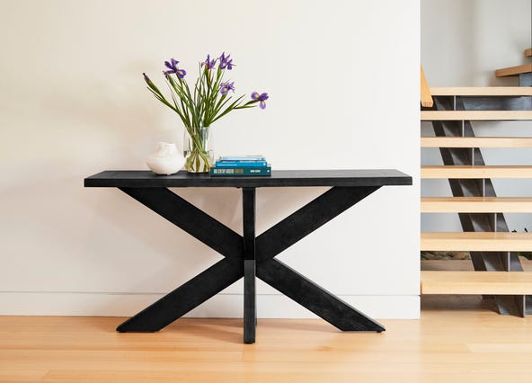 Galaxy Console Table Black Lifestyle Shoot