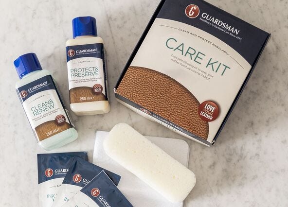 Guardsman Leather Care Kit Style Shoot