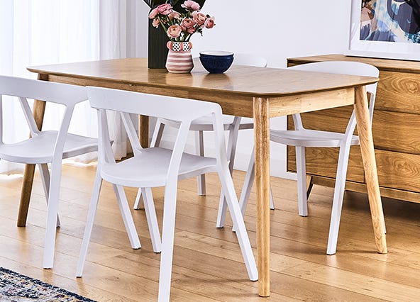 Otis Dining Table Oak 180cm Style Shoot