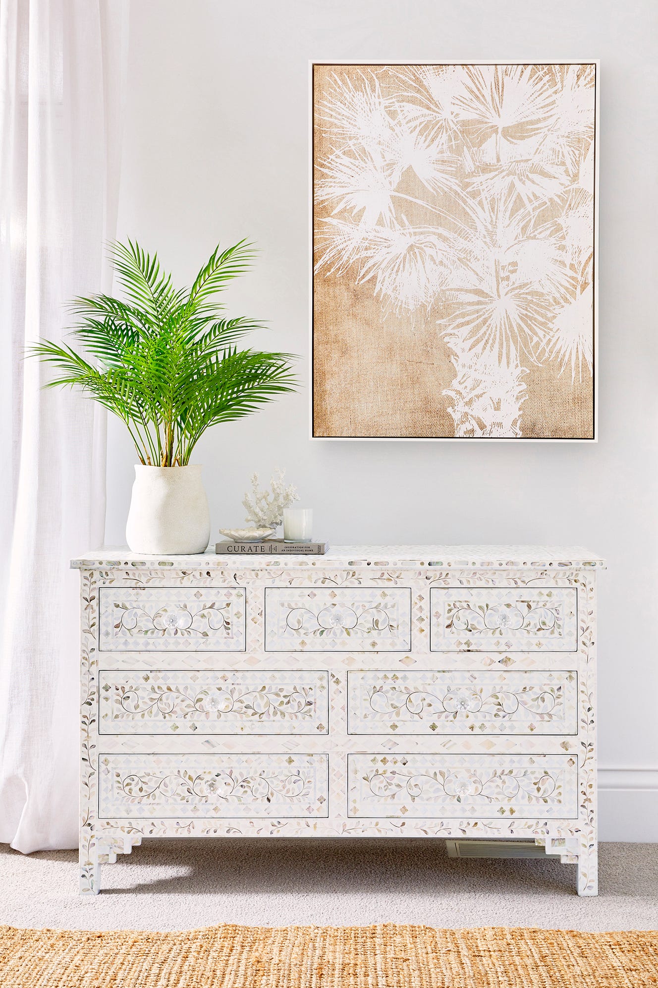 Lounge Lovers - Portia Mother of Pearl Inlay Dresser