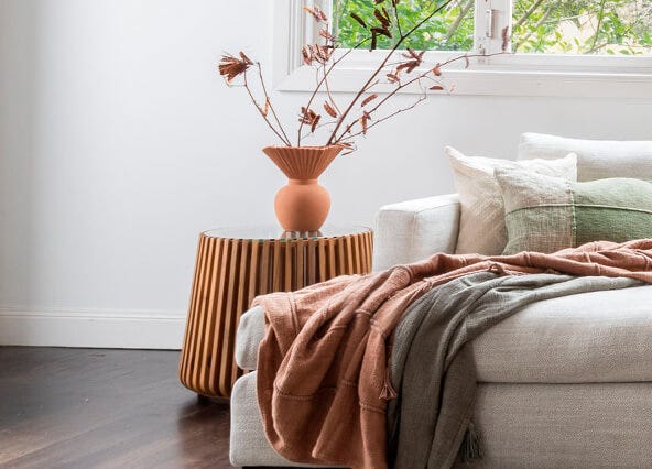 Aurora Side Table Style Shoot