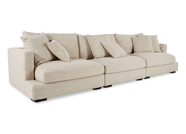 Long Beach 2pc Sofa Sienna Natural Angle