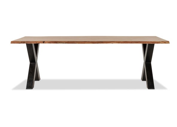 Dakota Cross Dining Table 240 Front