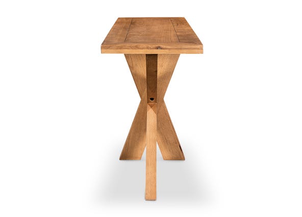 Galaxy Console Table Oak Side
