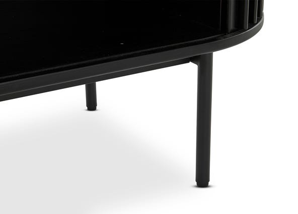 Hendrix Sideboard Black Leg Up Close