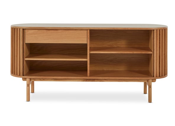 Hendrix Sideboard Oak Open Front