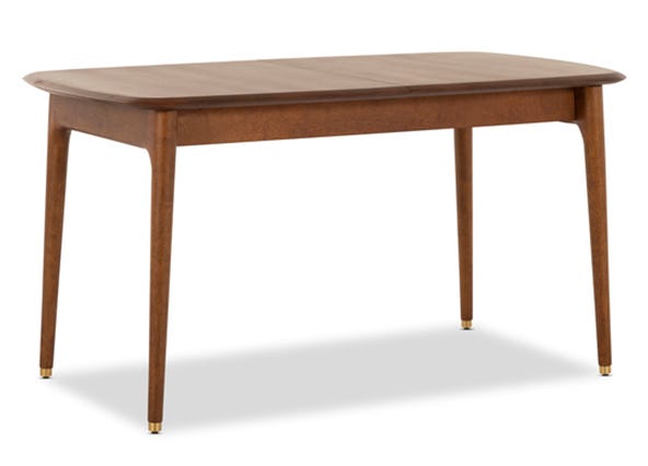 Manhattan Extension Dining Table Walnut Angle