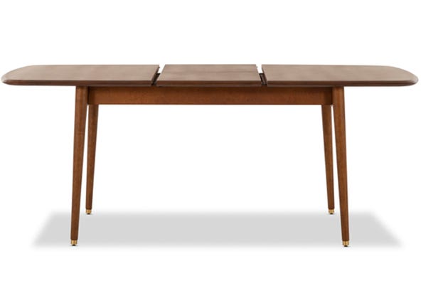 Manhattan Extension Dining Table Walnut Open Front