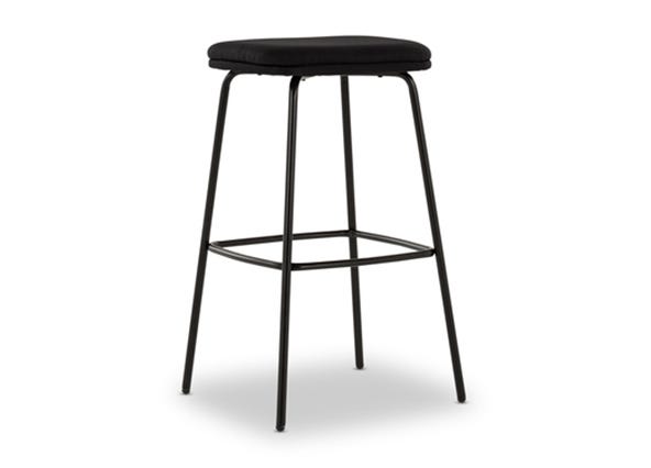 Mia Bar Stool Black Angle