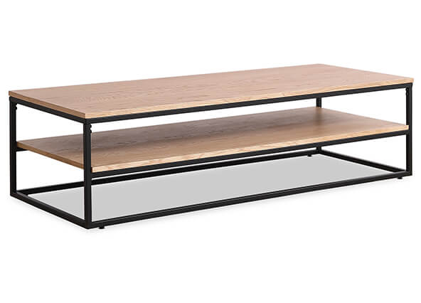 Mia Coffee Table Natural Angle