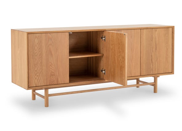 Ollie Sideboard Open Door Angle