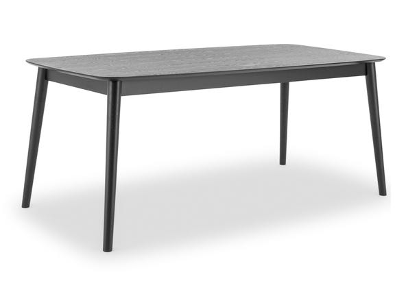 Otis Dining Table Black 180cm Angle