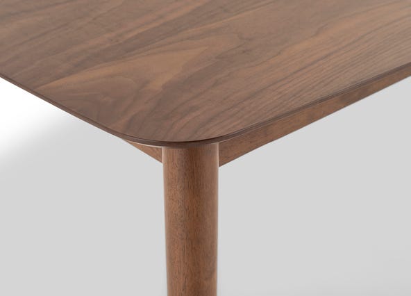 Otis Dining Table Walnut 180cm Details Up Close