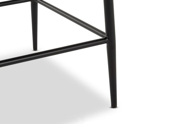 Selene Bar Stool Natural Legs Up Close