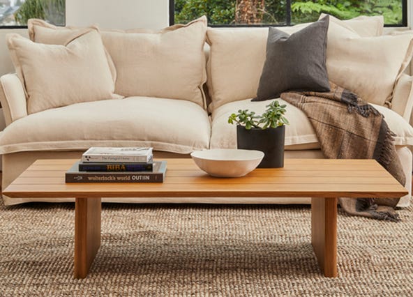 Piper Coffee Table Oak Style Shoot