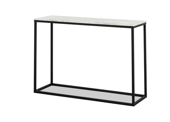 Venus Console Table White Angle