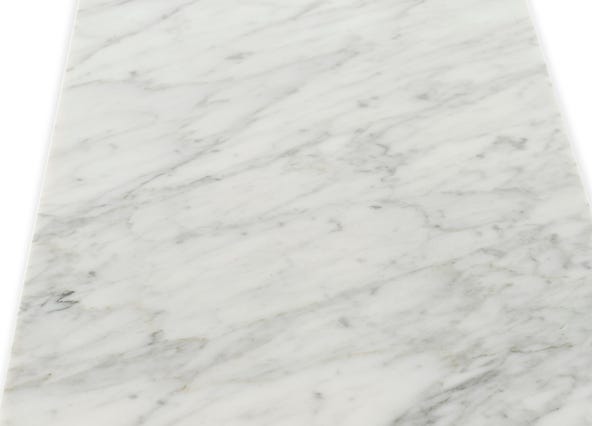 Venus Console Table White Marble Up Close
